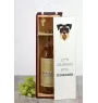 Schnauzer - geometric box with a picture and inscription for wine by Art-Dog