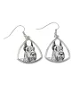 Schnauzer I - boucles d'oreilles avec chien, boucles d'oreilles pendantes avec photo, bijoux personnalisés avec impression de la marque Art-Dog