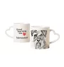 Sznaucer, Schnauzer kubek z psem good morning serce Art-Dog