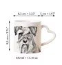 Sznaucer, Schnauzer kubek z psem good morning serce Art-Dog