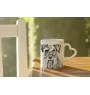 Sznaucer, Schnauzer kubek z psem good morning serce Art-Dog