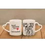 Schnauzer - cup with a dog, adorable cup with a heart-shaped handle, universal gift from the Art-Dog brand