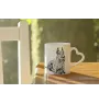 Schnauzer I - Tasse mit Hund, entzückende Tasse mit herzförmigem Henkel, universelles Geschenk der Marke Art-Dog