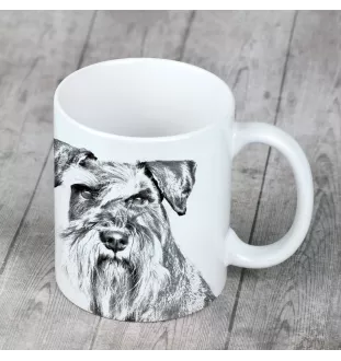 Schnauzer - Tasse mit Hund, Tasse mit Bild, personalisiertes Geschenk der Marke Art-Dog