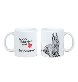 Schnauzer I - Tasse mit Hund, Tasse mit Bild, personalisiertes Geschenk der Marke Art-Dog