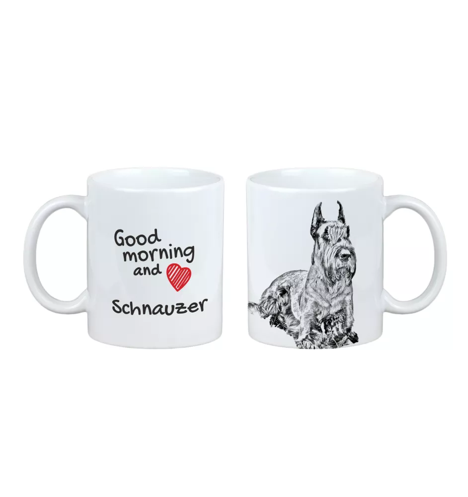 Schnauzer I - Tasse mit Hund, Tasse mit Bild, personalisiertes Geschenk der Marke Art-Dog