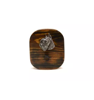 Schnauzer I - porte-clés, porte-clés avec chien pour les médailles, crochet pour les clés de la marque Art-Dog