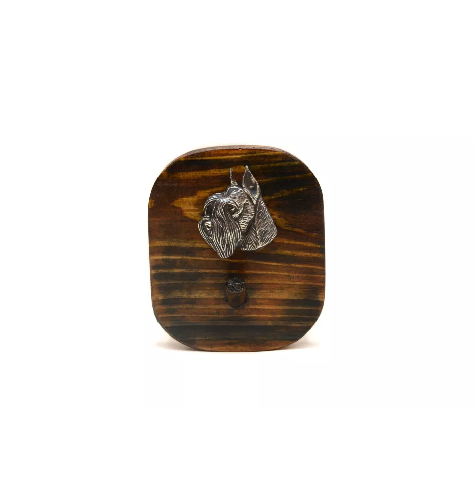 Schnauzer I - Leinenhalter, Hundemedaillehalter, Schlüsselhaken der Marke Art-Dog