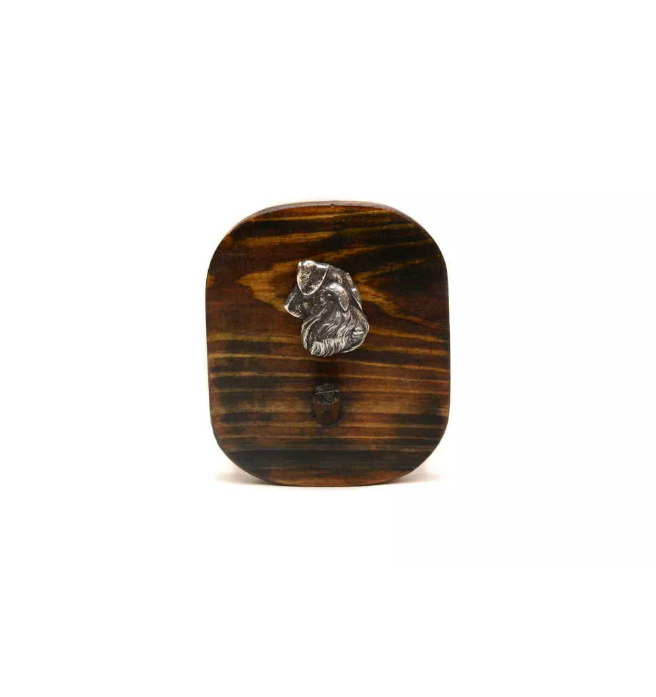 Schnauzer IV - leash hanger, medal hanger with dog, key hook from Art-Dog brand