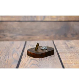 Schnauzer IV - leash hanger, medal hanger with dog, key hook from Art-Dog brand