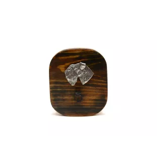 Schnauzer III - porte-clés, porte-clés avec chien pour les médailles, crochet pour les clés de la marque Art-Dog