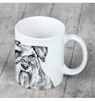 Schnauzer - tasse avec chien, tasse avec photo, cadeau personnalisé de la marque Art-Dog