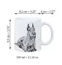 Schnauzer I - tasse avec chien, une tasse joyeuse pour les amoureux des chiens, un cadeau personnalisé de la marque Art-Dog