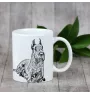 Schnauzer I - cup with a dog, cheerful cup for a dog lover, personalized gift from the Art-Dog brand
