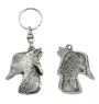 Terrier écossais, Scottish terrier - Pendentif argenté avec un chien dans une boîte décorative, décoration de sac à main, pendentif de sac à dos par la marque Art-Dog