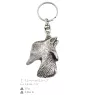 Terrier écossais, Scottish terrier - Pendentif argenté avec un chien dans une boîte décorative, décoration de sac à main, pendentif de sac à dos par la marque Art-Dog