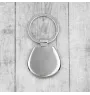 Sealyham Terrier, Welsh Border Terrier, Cowley Terrier - keychain with a dog, keychain with a print, personalized pendant from the Art-Dog brand