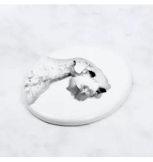 Sealyham Terrier - une plaque commémorative avec une photo de chien, une plaque funéraire avec une impression, une plaque ovale personnalisée de la marque Art-Dog