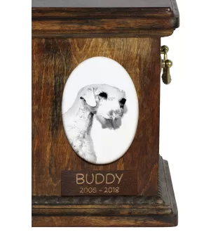 Sealyham Terrier - une plaque commémorative avec une photo de chien, une plaque funéraire avec une impression, une plaque ovale personnalisée de la marque Art-Dog