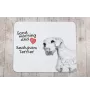 Sealyham Terrier, Welsh Border Terrier, Cowley Terrier - mouse pad with print, personalized dog-themed mouse pad, unique gadget for an office worker by Art-Dog brand