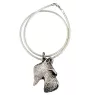 Schottischer Terrier, Scottish terrier - Hundehalsband, einzigartiger Schmuck für den Hundefan, einzigartiger Kreuzotter-Anhänger der Marke Art-Dog