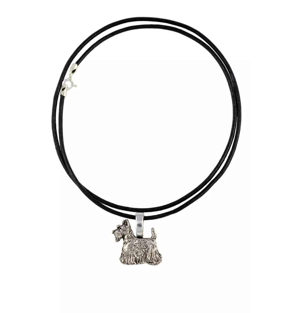 Terier szkocki naszyjnik z podobizną Art-Dog