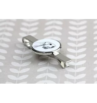 Sealyham Terrier, Welsh Border Terrier, Cowley Terrier - tie clip with a dog, personalized tie clip, a unique gift for a man from the Art-Dog brand