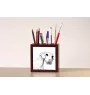 Sealyham Terrier - Stifthalter mit Hund, Schreibtischorganizer mit Aufdruck, personalisierte Schreibtischdekoration der Marke Art-Dog