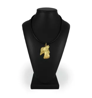 Scottish terrier, Aberdeen Terrier, Scottie, Aberdeenie - Dog necklace, gold-plated pendant for dog fan, unique jewellery by Art-Dog brand