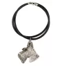 Terrier écossais, Scottish terrier I - Collier de chien dans une boîte cadeau, médaillon argenté pour fan de chien, pendentif remarquable de la marque Art-Dog