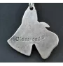 Terrier écossais, Scottish terrier I - Collier de chien dans une boîte cadeau, médaillon argenté pour fan de chien, pendentif remarquable de la marque Art-Dog