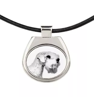Sealyham Terrier, Welsh Border Terrier, Cowley Terrier - dog necklace, personalized pendant with a photo, unique necklace for women and men by Art-Dog brand