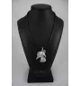 Scottish terrier, Aberdeen Terrier, Scottie, Aberdeenie - Dog necklace in gift box, silver-plated locket for dog fan, striking pendant by Art-Dog brand