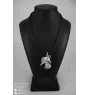 Terrier écossais, Scottish terrier - Collier de chien dans une boîte cadeau, médaillon argenté pour fan de chien, pendentif remarquable de la marque Art-Dog