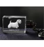 Sealyham Terrier brelok kryształowy z psem Art-Dog