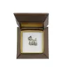 Scottish terrier, Aberdeen Terrier, Scottie, Aberdeenie - Dog brooch in a gift box, elegant pin, lapel pin for Art-Dog brand jacket