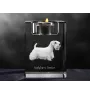 Sealyham Terrier - Bougeoir avec photo de chien, porte bougie en cristal, cadeau personnalisé par la marque Art-Dog