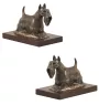 Terrier écossais, Scottish terrier - statue de chien, figurine pour bureau, trophée pour exposition canine par la marque Art-Dog