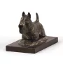 Terrier écossais, Scottish terrier - statue de chien, figurine pour bureau, trophée pour exposition canine par la marque Art-Dog
