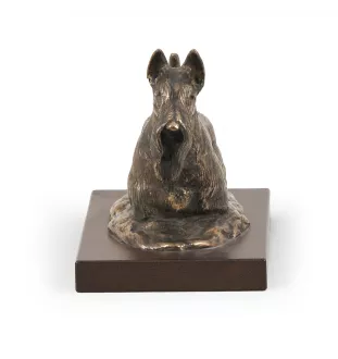 Scottish terrier, Aberdeen Terrier, Scottie, Aberdeenie - dog statue, figurine for office, trophy for dog show by Art-Dog brand