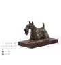 Schottischer Terrier, Scottish terrier - Hundestatue, Figur für Büro, Trophäe für Hundeausstellung von Art-Dog brand