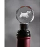 Sealyham Terrier - Flaschenverschluss, Weinverschluss aus Kristall mit Foto, personalisiertes Geschenk für Barkeeper der Marke Art-Dog