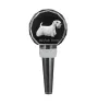 Sealyham Terrier - Kristallflaschenverschluss, einzigartiger Weinverschluss mit Foto, personalisiertes Geschenk für Sommelier der Marke Art-Dog