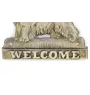 Terrier de Sealham - une plaque de porte avec un chien, une plaque de bienvenue en laiton, une enseigne exceptionnelle avec l'inscription Welcome de la marque Art-Dog