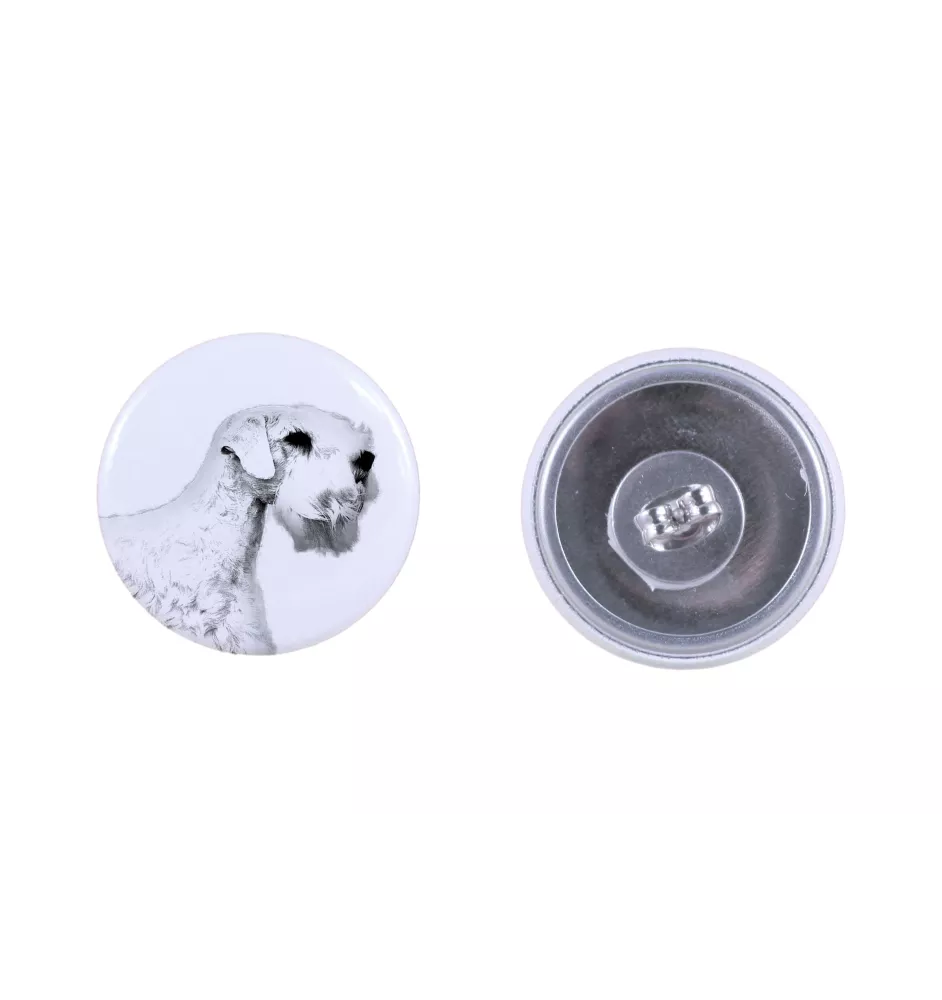 Sealyham Terrier - boucles d'oreilles uniques avec un chien, votre animal de compagnie sur un porte-clés, marque propre Art-Dog