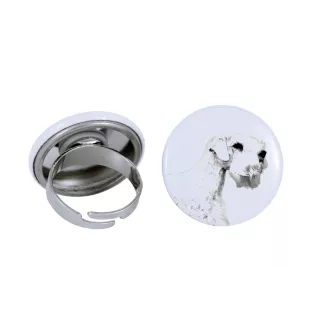 Sealyham Terrier - Damen Schmuck mit dem Bild eines Hundes, handgefertigtes Produkt, Möglichkeit, Ihr eigenes Foto hinzuzufügen, Marke Art-Dog