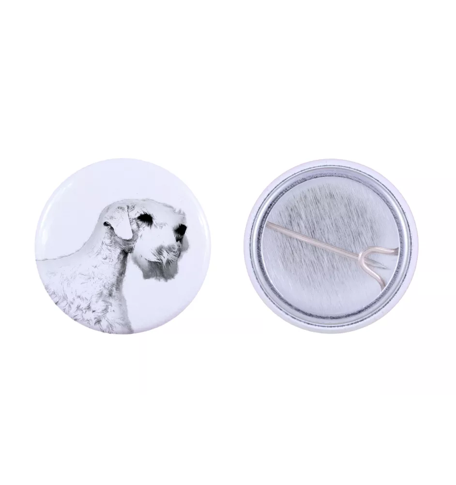 Sealyham Terrier, Welsh Border Terrier, Cowley Terrier - pin with your dog, add your own photo, Art-Dog brand
