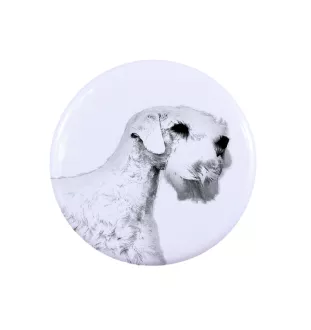 Sealyham Terrier - badge avec votre chien, ajoutez votre propre photo, marque Art-Dog