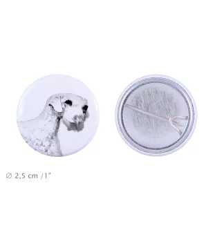 Sealyham Terrier, Welsh Border Terrier, Cowley Terrier - pin with your dog, add your own photo, Art-Dog brand