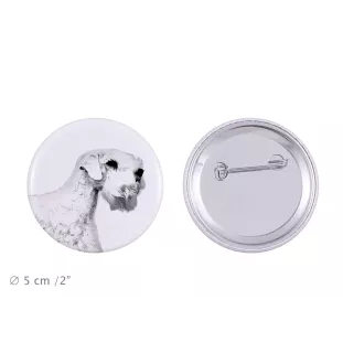 Sealyham Terrier - badge avec votre chien, ajoutez votre propre photo, marque Art-Dog
